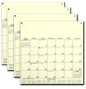 Set of 4 - 2014 11" x 11" Large Refills