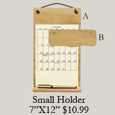 Small Calendar Holders
