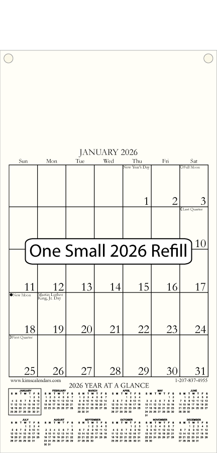One Small 2026 Refill (image for) One Small 2026 Refill