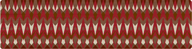 (image for) Large Geometric2 Red & Browns Top
