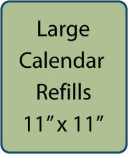 Large 11" x 11" Refills