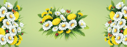 (image for) Small Daisies Holder