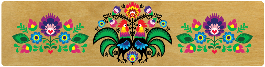 (image for) Large Roosters and Flowers Holder