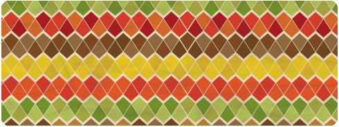 (image for) Notepad-Geometric Red, Yellow & Olive